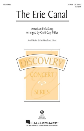 The Erie Canal 2-Part Choir Chorpartitur