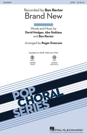 Brand New SATB Chorpartitur