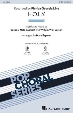 H.O.L.Y. SATB Chorpartitur