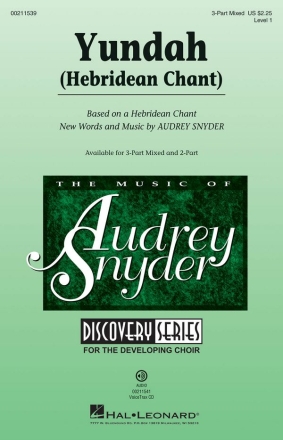 Yundah 3-Part Choir Chorpartitur