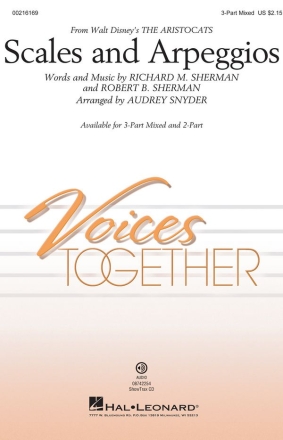 Scales and Arpeggios 3-Part Choir Chorpartitur