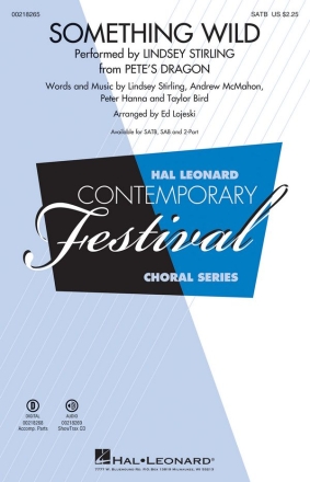 Something Wild SATB Chorpartitur
