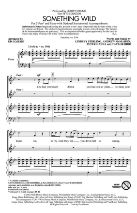 Something Wild 2-Part Choir Chorpartitur