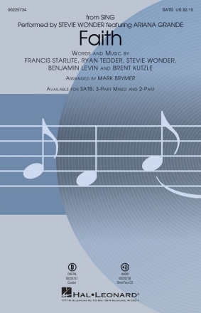 Faith SATB Chorpartitur