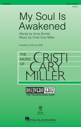 Cristi Cary Miller, My Soul Is Awakened SAB Chorpartitur