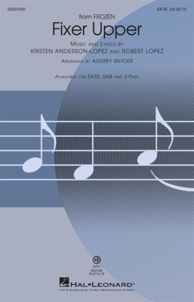 Fixer Upper SATB Chorpartitur