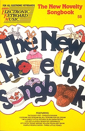 Ekm 058 New Novelty Songbook Keyboard Buch