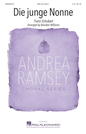 Die Junge Nonne for female choir (SSA) and piano choral score