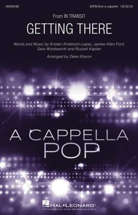 James-Allen Ford_Kristen Anderson-Lopez_Russell Kaplan_Sara Wordsworth SATB and Solo a Cappella Chorpartitur
