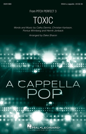 Toxic SSAA a Cappella Chorpartitur