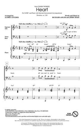 Richard Adler_Jerry Ross, Heart Chor CD