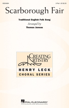 Scarborough Fair 2-Part Choir Chorpartitur