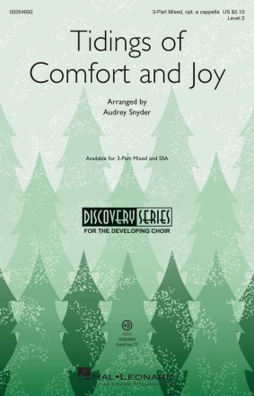 Tidings of Comfort and Joy 3-Part Choir Chorpartitur