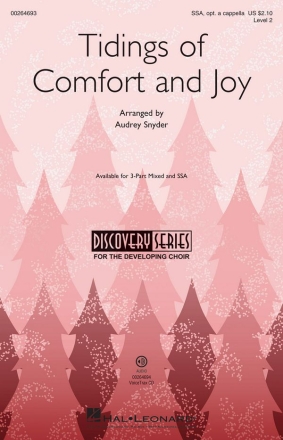 Tidings of Comfort and Joy SSA Chorpartitur