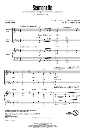 Sermonette Chor CD