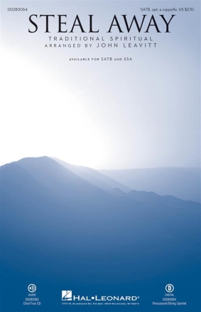 Steal Away SATB a Cappella Chorpartitur