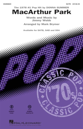 MacArthur Park SATB Chorpartitur