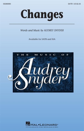 Changes for mixed choir and opt. piano choral score