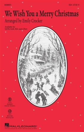 We Wish You a Merry Christmas SSA Chorpartitur