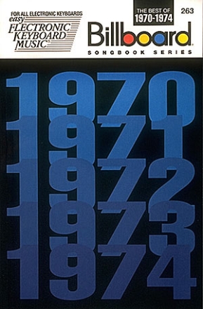 Ekm 263 Best Of 1970-1974 Keyboard Buch