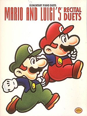 Mario & Luigis Recital Duets Klavier Buch