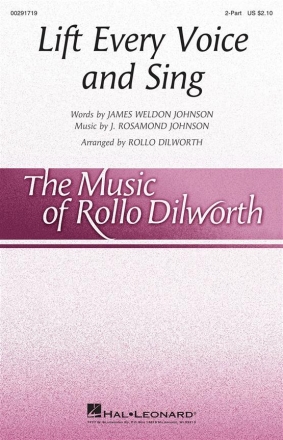 J. Rosamond Johnson, Lift Every Voice and Sing 2-Part Choir Chorpartitur