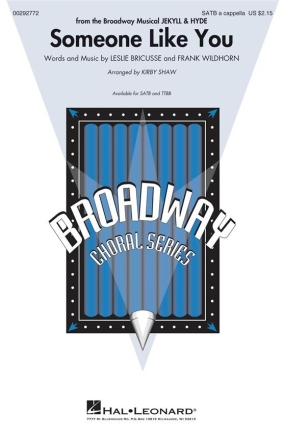 Someone Like You for mixed choir a cappella choral score