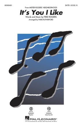 It's You I Like SATB Chorpartitur
