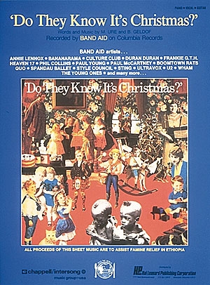 Do They Know It's Christmas Piano and Vocal Blatt