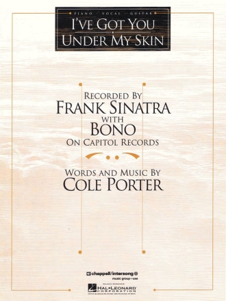 I've Got You Under My Skin Piano, Vocal and Guitar Blatt