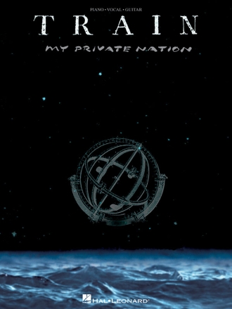 Train - My Private Nation Piano, Vocal and Guitar Buch
