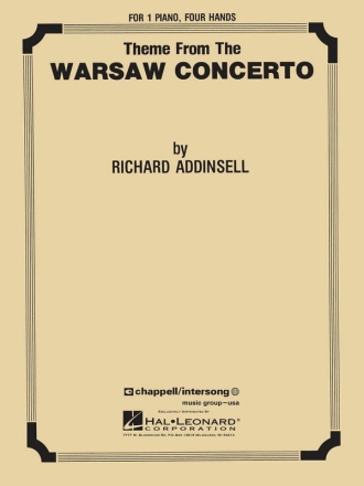 Warsaw Concerto (theme) Piano Duet Buch