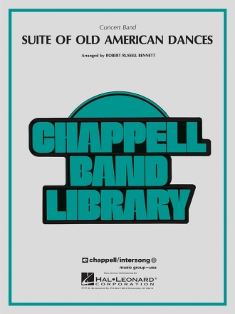 Robert Russell Bennett, Suite Of Old American Dances Concert Band Partitur + Stimmen