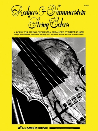Oscar Hammerstein II_Richard Rodgers, Rodgers & Hammerstein - String C Klavier Stimme