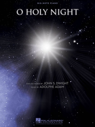 O Holy Night - Big-Note Piano Klavier Buch