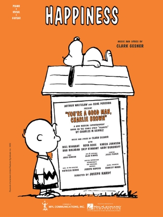 Happiness - From 'You're a Good Man Charlie Brown' Piano and Vocal Blatt