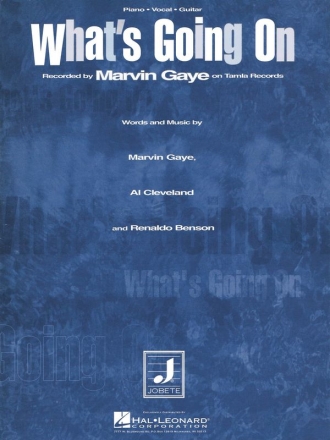 What's going on for piano/vocal/guitar