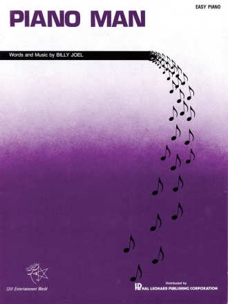 Piano Man for easy piano