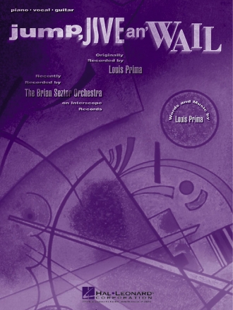 Louis Prima, Jump, Jive an' Wail Piano, Vocal and Guitar Buch