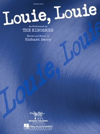 Louie, Louie Klavier Partitur