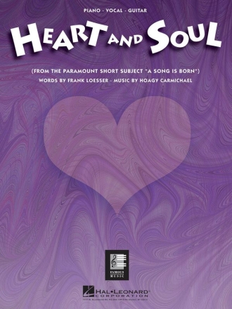 Heart and Soul Piano, Vocal and Guitar Blatt