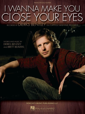 I Wanna Make You Close Your Eyes Piano and Vocal Blatt