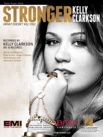 Stronger What Doesn't Kill You Piano, Vocal and Guitar Buch