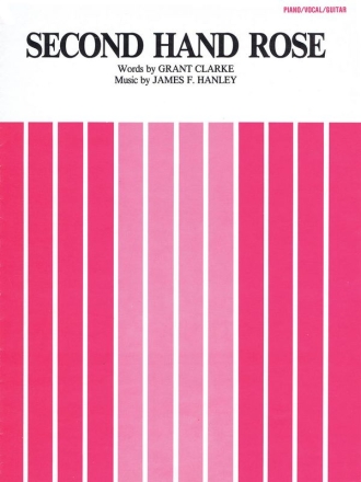 Second Hand Rose Piano, Vocal and Guitar Buch