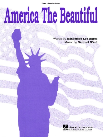 America the Beautiful Piano, Vocal and Guitar Buch