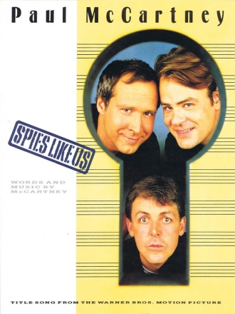 Spies Like Us Piano and Vocal Blatt