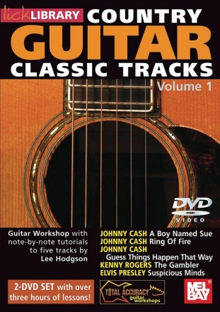 Country Guitar Classic Tracks Gitarre DVD
