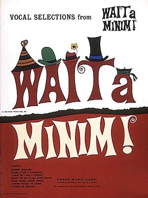 Wait A Minim! Piano, Vocal and Guitar Buch