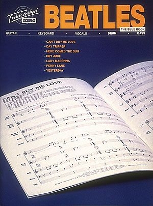 Transcribed Scores Blue Book  Buch