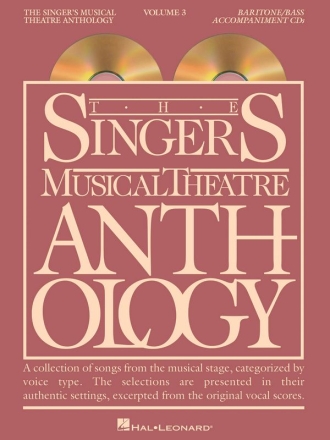 The Singer's Musical Theatre Anthology - Volume 3 Baritone or Bass Voice CD